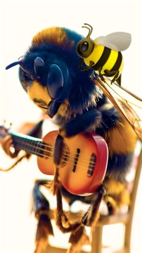 Why do bees make such good guitarists?