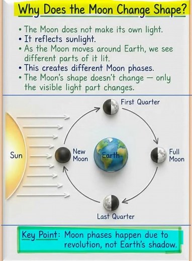 Moon Phases Explained + Quiz | Fun Science GK