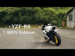 YAMAHA YZF-R6【Exhaust sound】