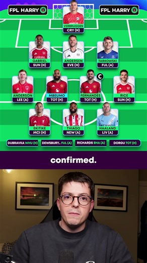 MY FPL GW25 TEAM SELECTION! ♻️ Transfwr Confirmed ✅ #fpl #premierleague #fyp