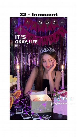 #taylorswift songs to use on ur #birthday ! ages 23, 25, & 32 #swifttok #swifties #foryoupage #ts #taylorsversiionn