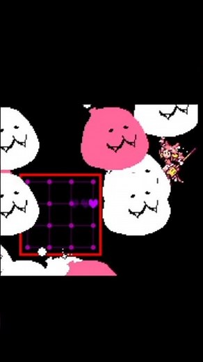Pink's bombs with no bullet cooldowns #deltarune #undertale #pink #chapter5