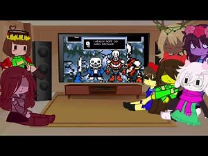 ~deltarune + frisk and chara react to videos I found~