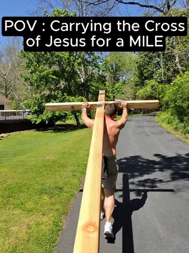 Day 26: Carrying a 12-Foot Cross — Be Grateful