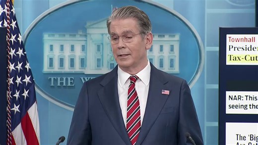 Notice he didn't say which year.