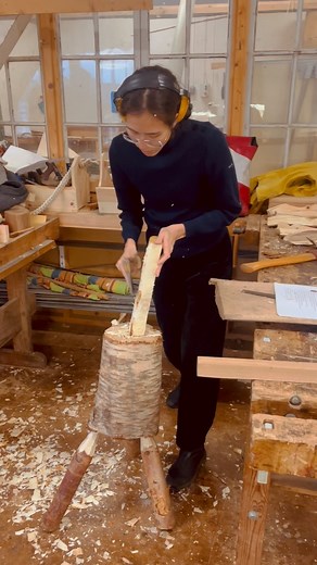 8K views · 124 reactions | From the workshop “carve your own axe...