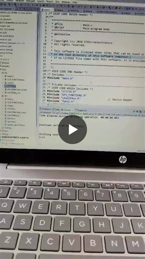 #embeddedsystems #stm32 #embeddedc #microcontroller #tftdisplay | NALLA AKHILSAI