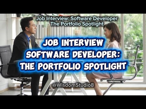 Job interview | software developer: portfolio📋Learning English Daily Conversation practice listening