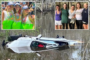 Georgia sorority sisters hailed as heroes after saving mom and her kids when car flew off bridge and crashed in creek