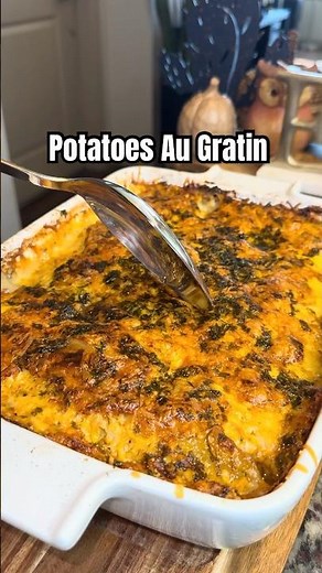 Potatoes Au Gratin | Creamy, Cheesy, Easy Holiday Side Dish