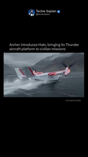 Archer Halo: The Autonomous Electric VTOL Aircraft Bringing Military Technology to Civilian Missions