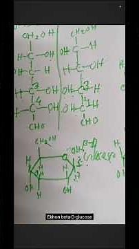How to understand α and Β D glucose , D and L glucose struture
