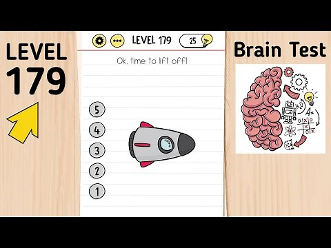 Brain Test Level 179 Ok, Time To Lift Off!