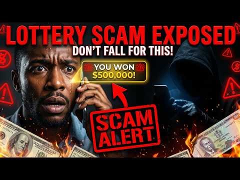 LOTTERY SCAM EXPOSED – DON’T FALL VICTIM