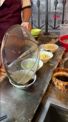 We tried the famous wantan mee in Bukit Bintang.