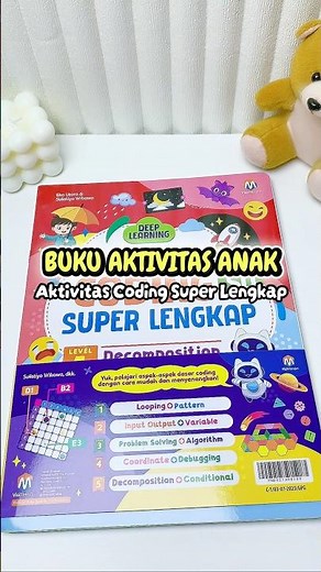 Buku coding anak 5in1, Super lengkap!