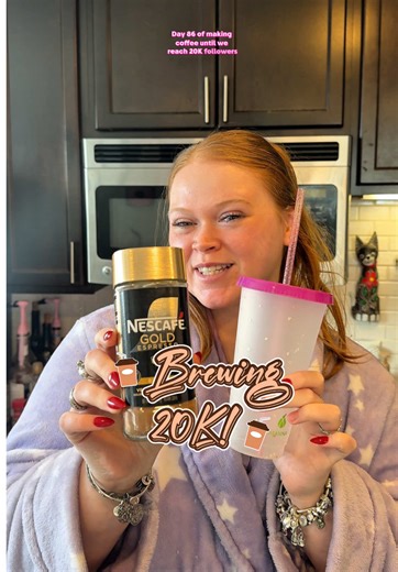 Brewing 20K - Day 86 🍯 🧋 ✨ A delicious honey vanilla latte! WOW this was spectacular and I’m so sad I drank it all already!! (I think I know what we have to make tomorrow 😅😋) Now to get ready for work!!! Have a wonderful day beauties 🫶 #coffee #coffeetiktok #coffeetok #coffeetime #TikTokCreatorSearchInsightsIncentive