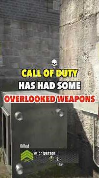 Most Overlooked Weapons in Call of Duty History #shorts