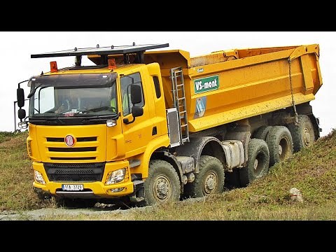 TATRA 10x10. Unique off-road dump truck