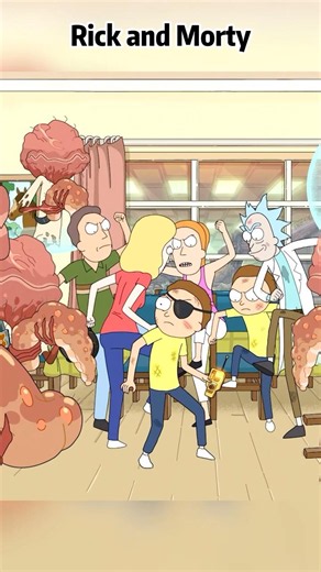 🔥Rick And Evil Morty Became The Perfect Team… And Morty Couldn’t Keep Up 😳🌌 #shortsvideos