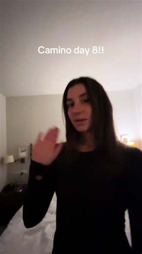 Camino day 8!! A very rainy and long day 😅 but we made it to Vigo! #camino #caminodesantiago #spain