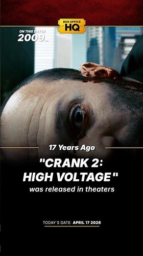 17 years ago Jason Statham’s ‘Crank 2: High Voltage’ released in theaters!
