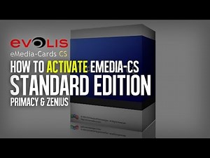 How to activate Emedia CS Standard Edition (non-Primacy card printers)