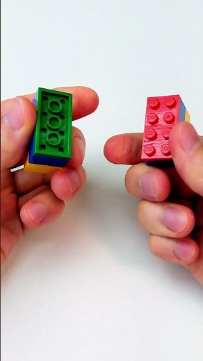 How To Separate 2 LEGO Plates without a Separator #LEGO #Shorts