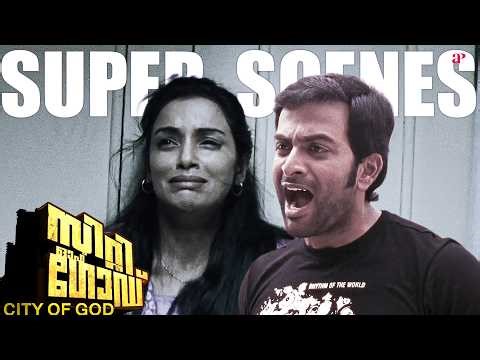 Love, revenge & fate in one city 🌆⚡ | City of God Movie Super Scenes | Prithviraj | Indrajith