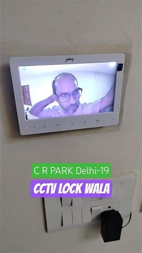 Godrej Video Door Phone With Electronic Lock, VDP DOOR LOCK INSTALLATION #GODREJVDPRE7