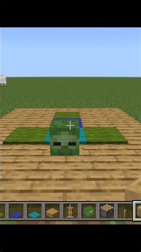 Minecraft build hack: how to create a zombie safe house step by step#minecraft#shorts