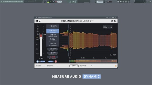【响度参照表插件】Youlean Loudness Meter 2 Pro（附下载链接）