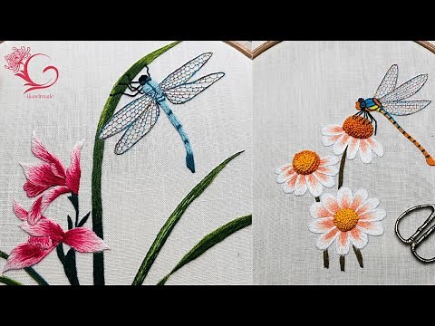 Must-Watch: Top 2 Dragonfly Embroidery Tutorials to Create Beautiful Designs!