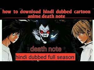 how to download death note all episode in hindi dubbed