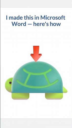 How to Type Any Emoji in Microsoft Word 🐢