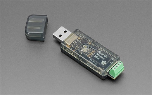 Adafruit Sparkle Motion Stick - A compact ESP32-S3 USB WLED controller board with dual 5V LED outputs, an I2S Mic, and a snap-fit enclosure - CNX Software