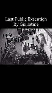Eugen Weidmann (5 February 1908 – 17 June 1939) was a German criminal and serial killer who was executed by guillotine in France in June 1939, the last public execution in France. The “hysterical behaviour” by spectators was so scandalous that French President Albert Lebrun immediately banned all future public executions. However, the guillotine remained the official method of execution in France until the death penalty was abolished in 1981, just not for the public to view. The final three guil