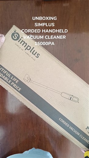 Unboxing Review of Simplus Vacuum Cleaner 15000PA