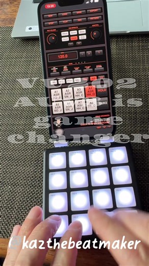 VU202 AUv3 update #beatmaking