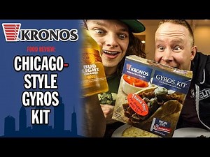 Kronos' Chicago-Style Gyro Kit with Tzatziki Sauce Food Review