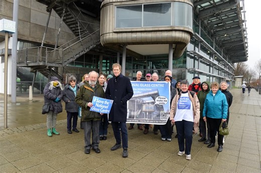 Glass Centre architect returns after 20 years and said this about planned demolition