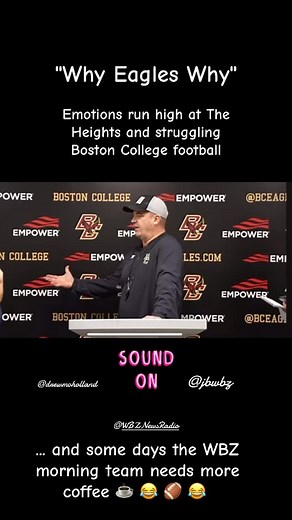 #boston #wbz #bostoncollege #billobrien #collegefootball | WBZ NewsRadio