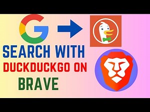 How To Switch Search Engine From Google To DuckDuckGo On Brave Browser