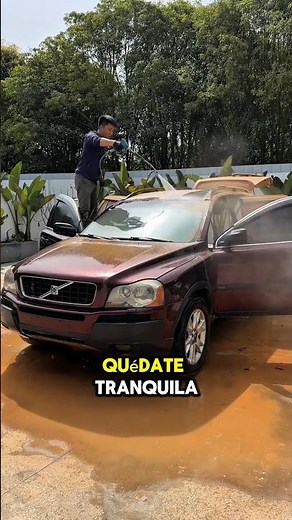 "¡Ronaldo me regaló su coche abandonado! 😱 Lo restauro para el cumpleaños de mi hijo❤️"#car #ronaldo