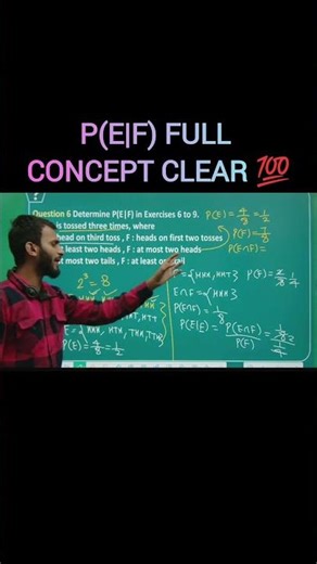 P(E|F) Conditional Probability Trick 🔥 | Class 12 Maths | Full Concept Clear