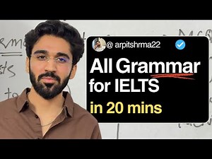 IELTS Grammar Full Course 2026 | All Essential Grammar to Score Band 7, 8, 9