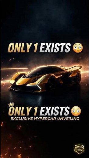 Top 10 Rarest Cars in the World 🌍 (Only 1 Exists 😳)#shorts #top10 #supercar