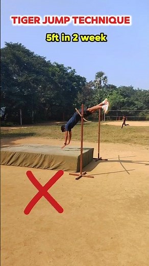 ll Tiger Jump Technique ll High Jump Technique. #highjumptechnique #runningtips #fitness #explore