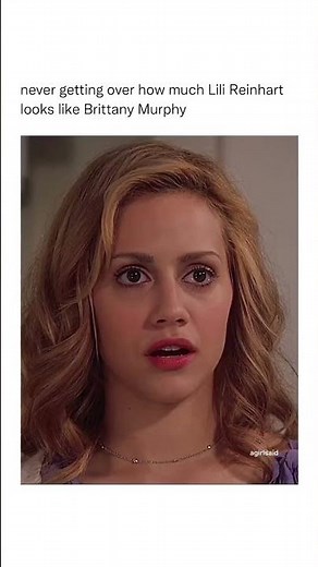 Lili Reinhart looks so much like Brittany Murphy 🔥#Shorts