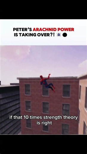 Miles Asked How Dangerous Peter's New Arachnid Power Really Is #spiderman #bnd #marvel #qatar #usa